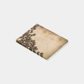 Koffiebonen na opmerkingen post-it® notes (Schuin)