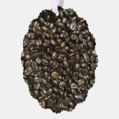 Koffiebonen Ornament Kaart (Links)
