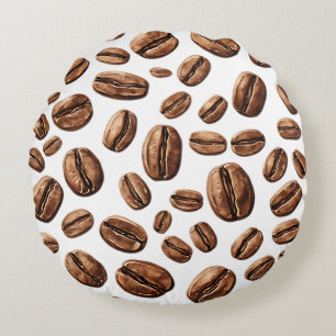 Koffiebonen Overal Rond Kussen