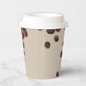 Koffiebonen Papieren Bekers (Rechts)