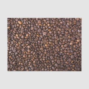 Koffiebonen patroon tissuepapier