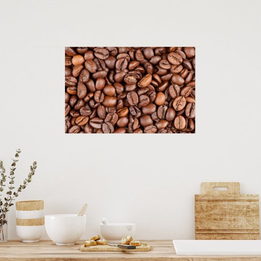 Koffiebonen Poster (Keuken)