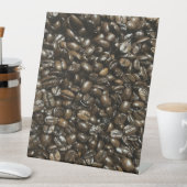 Koffiebonen Reclamebord Met Voetstuk (Insitu)
