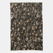 Koffiebonen Theedoek (Verticaal)