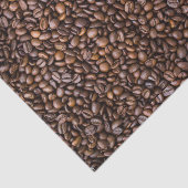 Koffiebonen!  tissuepapier (Detail)