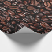 KOFFIEBONEN WIKKELPAPIER CADEAUPAPIER (Hoek)