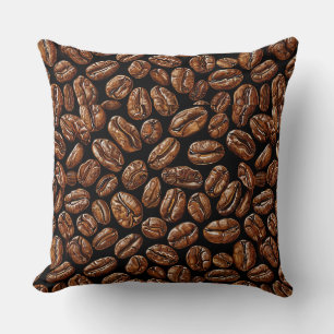 Koffiebonenpatroon Kussen