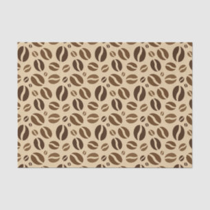 Koffiebonenpatroon Tissuepapier