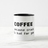 koffiebont is een slecht grappig ontwerp voor mok  (Midden)