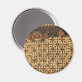Koffieboon aardachtig boho rustiek magneet (Voorkant / Achterkant)