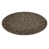 Koffieboon Faux Glitter Snijplank (Hoek)