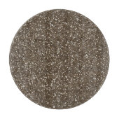 Koffieboon Faux Glitter Snijplank (Voorkant)
