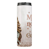 Koffieboon Gnome Thermische Tumbler Thermosbeker (Achterkant)