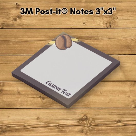 Koffieboon Icoon Post-it® Notes