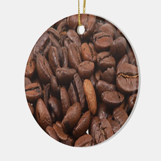 koffieboon-Ornament Keramisch Ornament (Links)