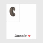 Koffieboon Sticker (Vel)