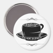  koffiebord magnet magneet (Voorkant / Achterkant)