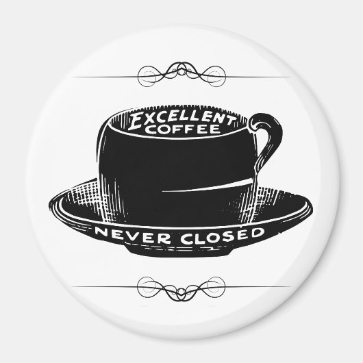  koffiebord magnet magneet (Voorkant)