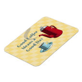 Koffiebord voor Mideeuw Magneet (Linkerzijde)