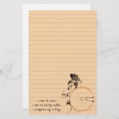 koffiebrander briefpapier (Voorkant / Achterkant)