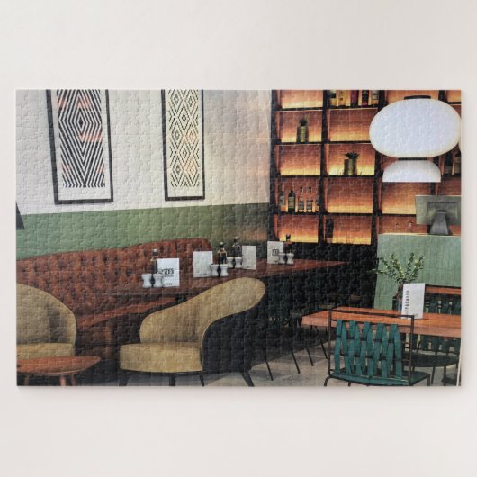 koffiebrander legpuzzel (Horizontaal)