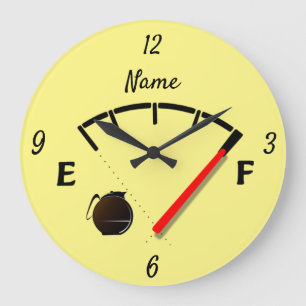 Koffiebrandstof met volledige Thunder_Cove Grote Klok