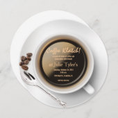 koffiebratch uitnodiging (Voorkant / Achterkant)