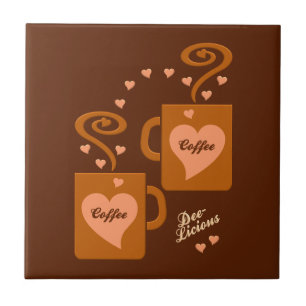 Koffiebroodjes tegel, aanpassen tegeltje