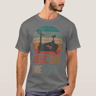 Koffiecentrifugewijn - Herhaal fitness kringloop   T-shirt