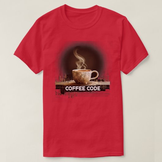 Koffiecode 2 t-shirt (Design voorkant)