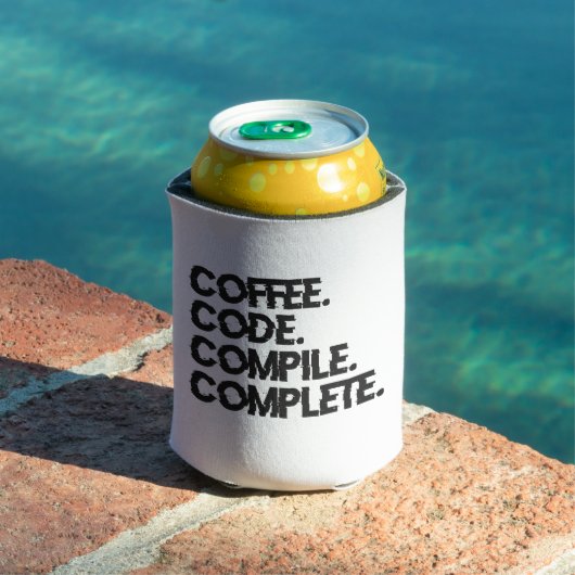 Koffiecode Compile Complete Grappige Programmeur G Blikjeskoeler (Insitu Zwembad)