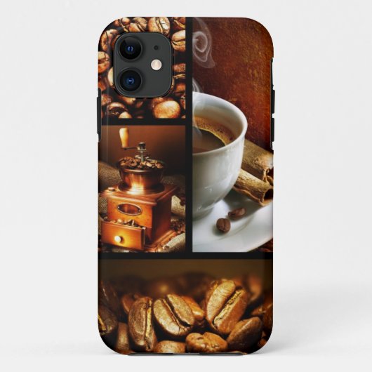 Koffiecollage 2 Case-Mate iPhone case (Achterkant)