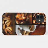 Koffiecollage 2 Case-Mate iPhone case (Achterkant (horizontaal))