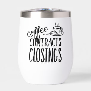 Koffiecontracten Sluiting onroerend-goedagent