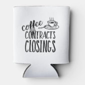 Koffiecontracten Sluiting onroerend-goedagent Blikjeskoeler (Voorkant)