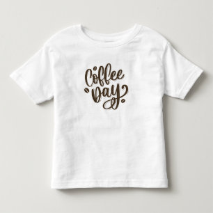 Koffiedag peuter T-shirt