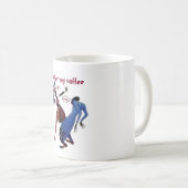 koffiedansen koffiemok (Voorkant rechts)