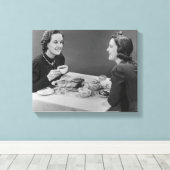 Koffiedatum Canvas Afdruk (Insitu (Houten vloer))