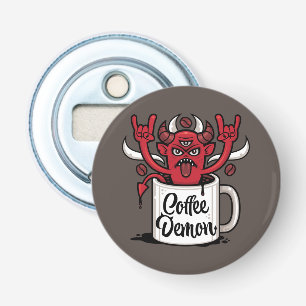 koffiedemon button flesopener