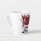 koffiedemon latte mok (Linkerhoek)