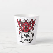 koffiedemon latte mok (Voorkant)