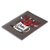 koffiedemon notitieboek (Linkerzijde)