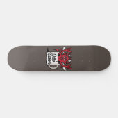 koffiedemon skateboard (Horizontaal)