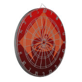 koffiediamant dartbord (Voorkant Links)