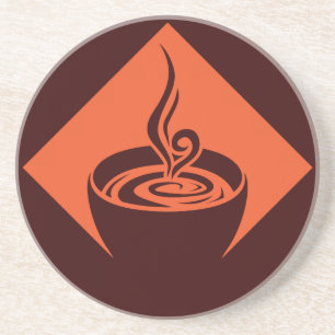 koffiediamant zandsteen onderzetter
