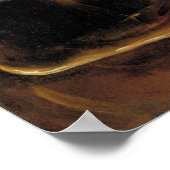 Koffiedroomcanvas Poster (Hoek)