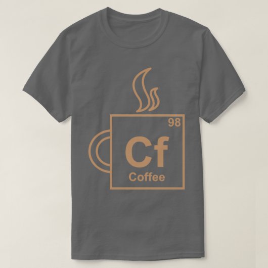 Koffieelement T-shirt (Design voorkant)