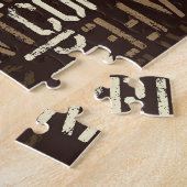  koffieervaring naadloos patroon legpuzzel (Zijkant)