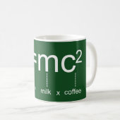Koffieformule E=mc2 Koffiemok (Voorkant rechts)