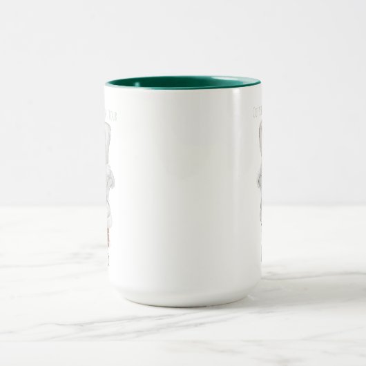 Koffiegebastes beter...Corgi Mok (Midden)
